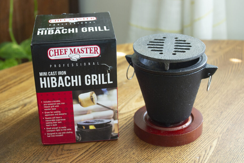 Best Amazon Kitchen Finds: Mini Hibachi Grill