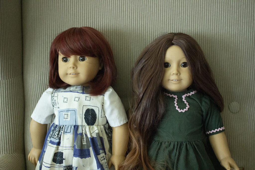 How to Restore American Girl Doll Hair and Skin: Two American Girl Dolls