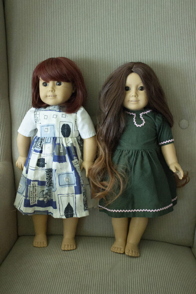 Pair of American Girl dolls