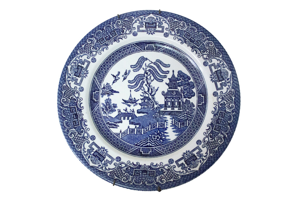 Blue WIllow plate