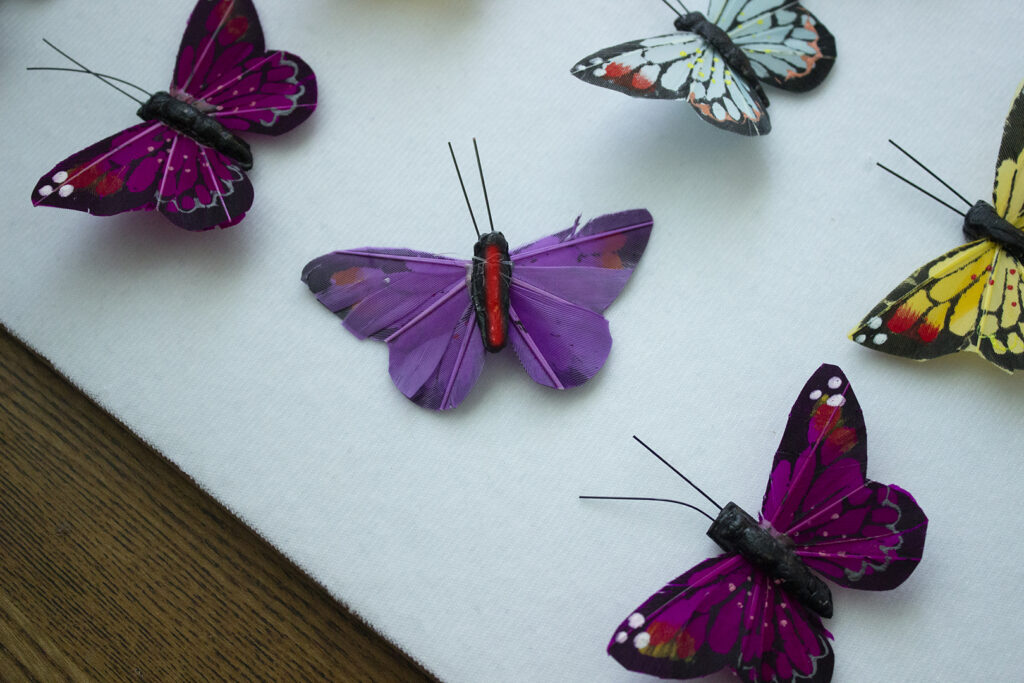 Faux butterflies