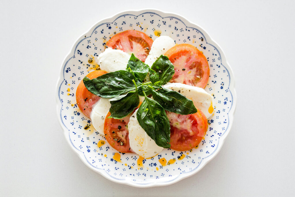What to Do With Fresh Basil: Caprese Salad