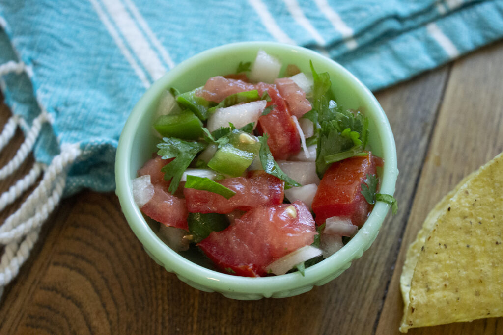 Homemade Pico de Gallo