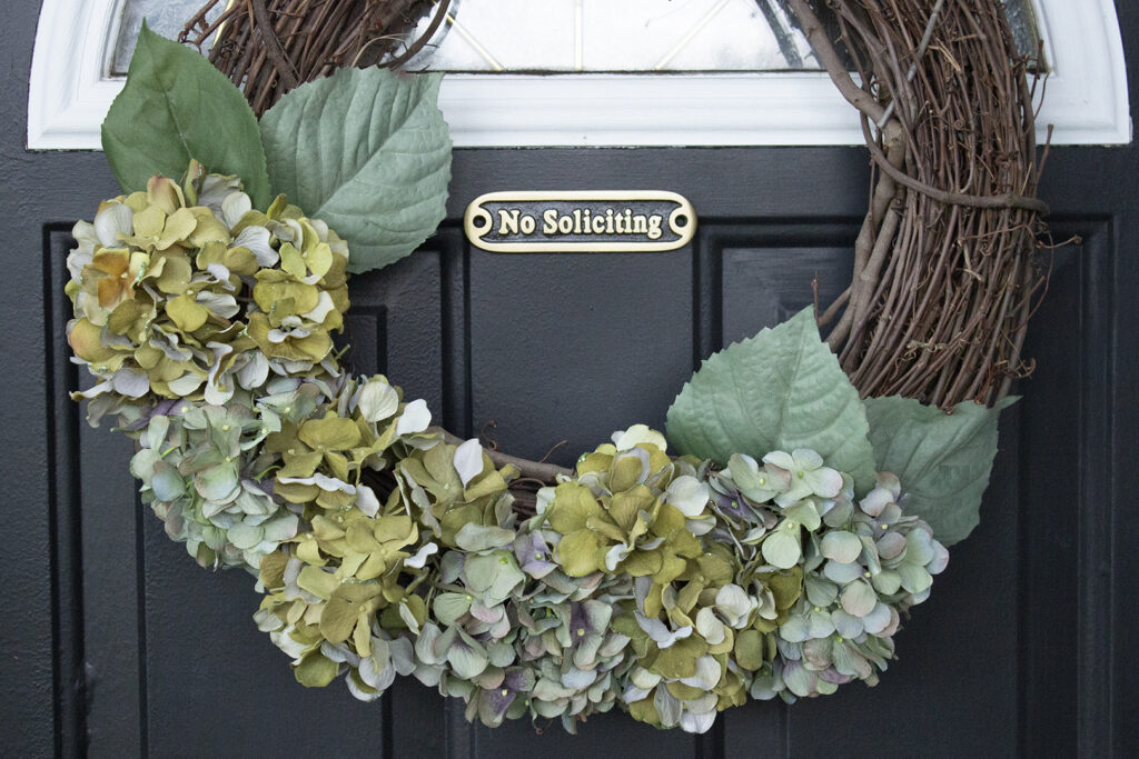 Hydrangea Wreath