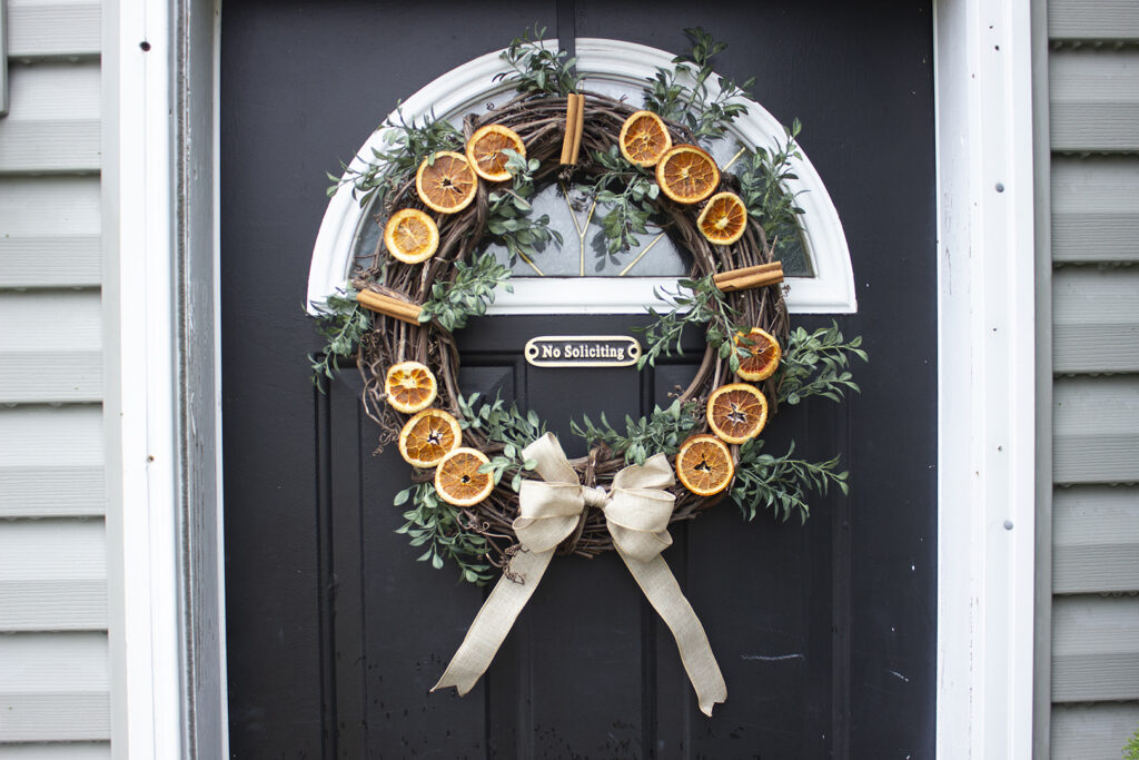 Dried Orange Wreath