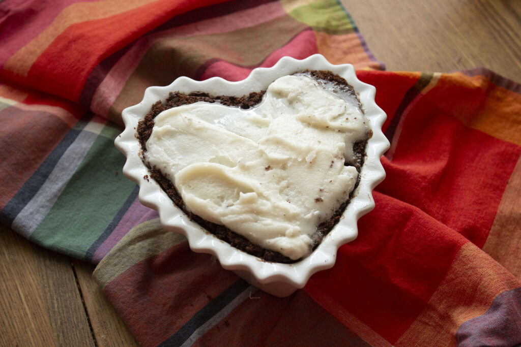 Valentine's Day Dinner Ideas: Heart Shaped Mug Cake