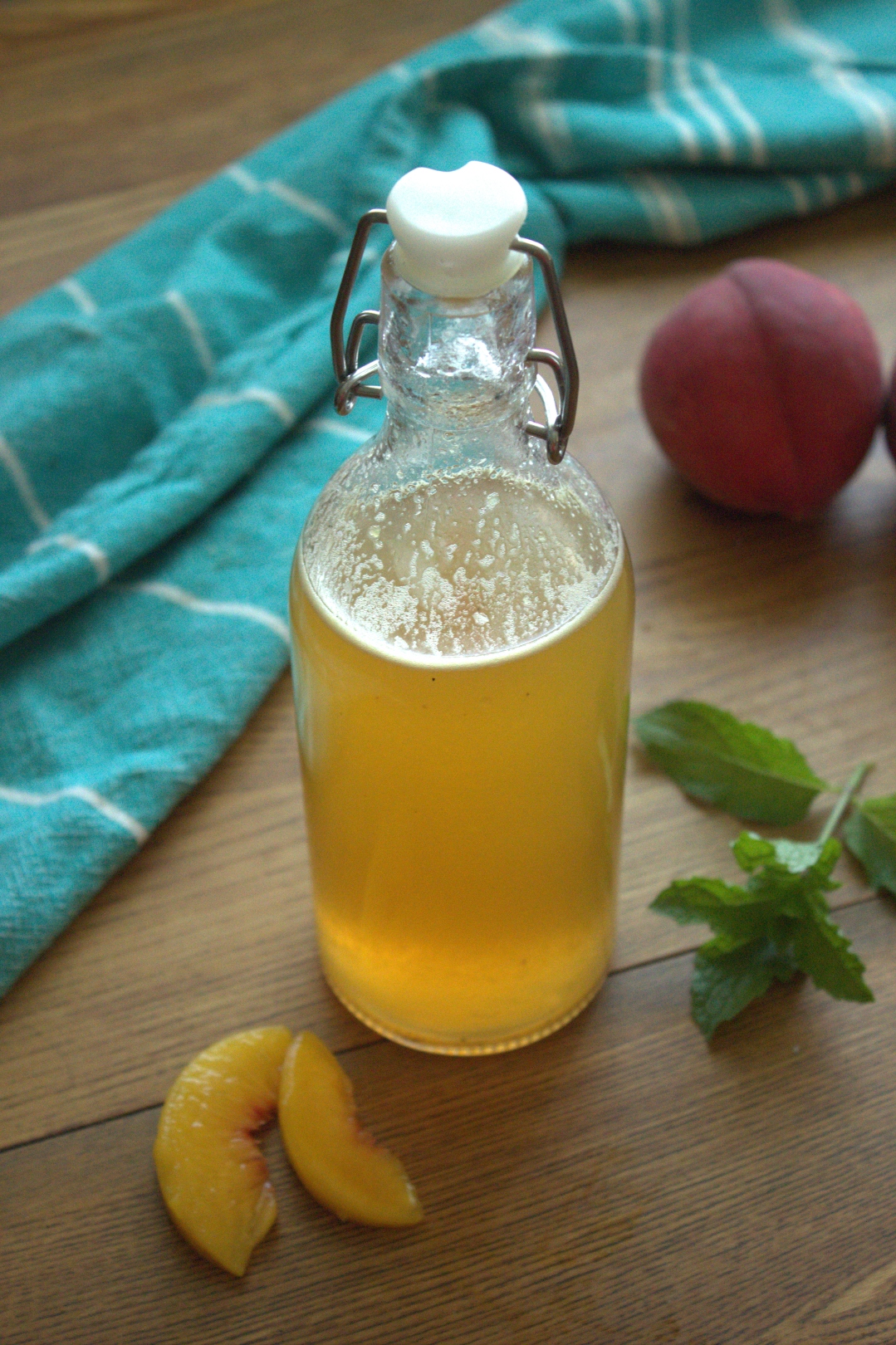 Bottle of simple syrup