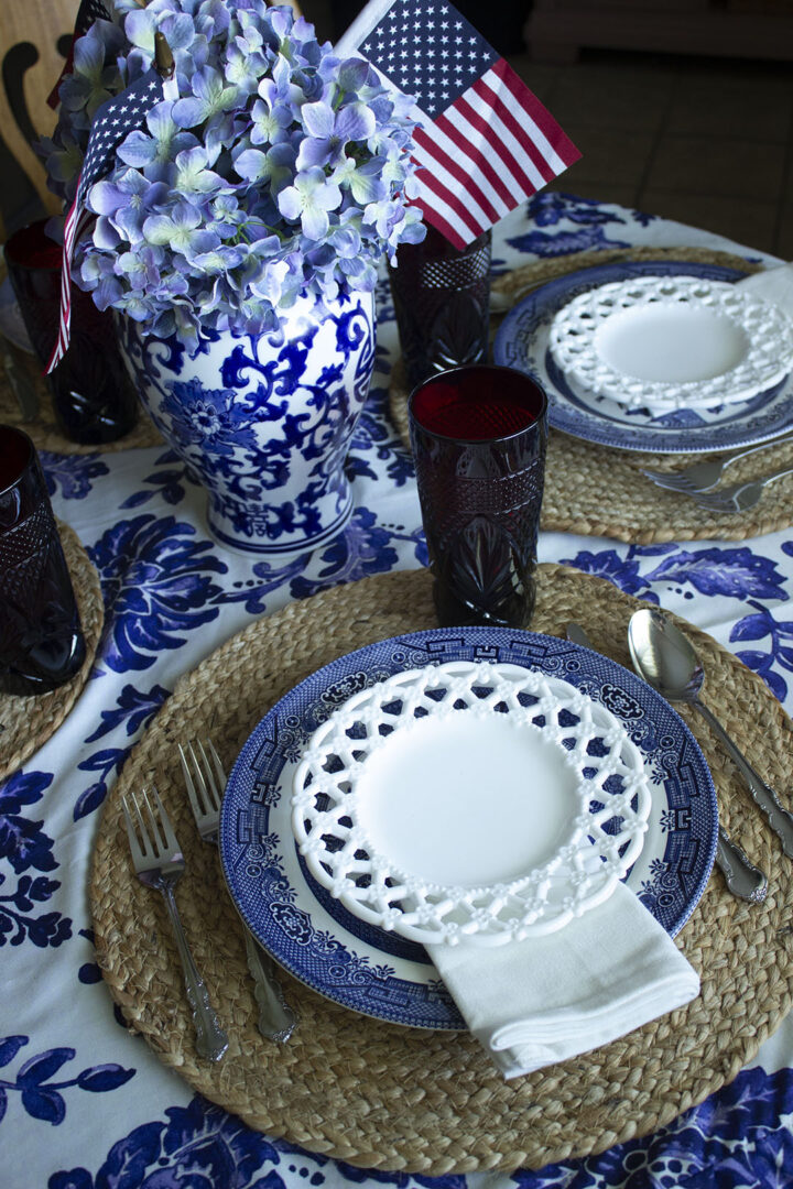 4th of July Place Setting